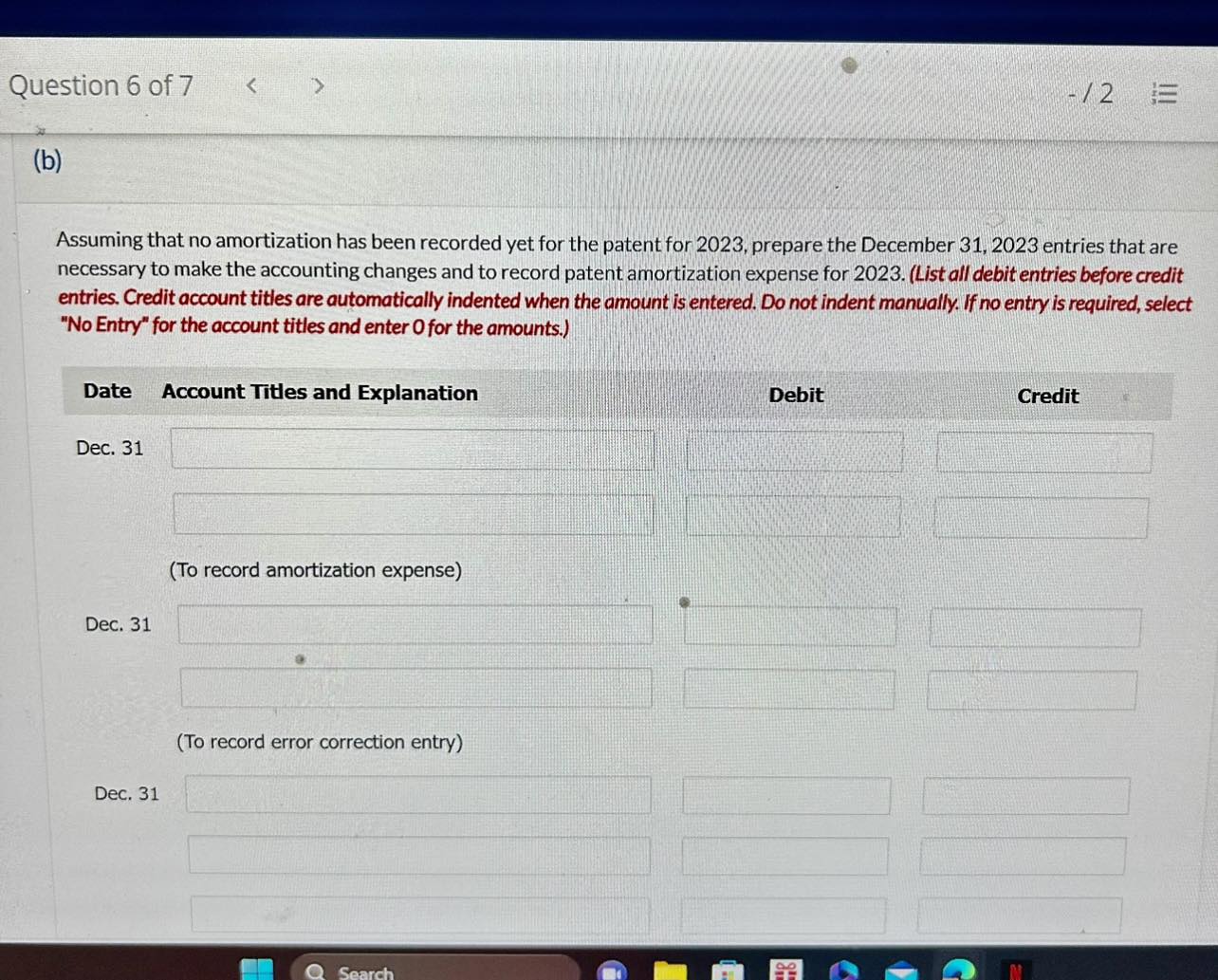 year ended December 31, 2023, when the vicepresident of finance called him