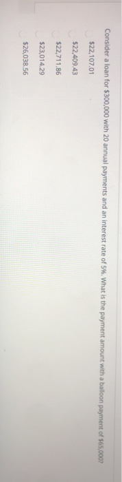 loan of $400,000 with an interest rate (APR) of 4.25%? $1,944.41 $1,967.76