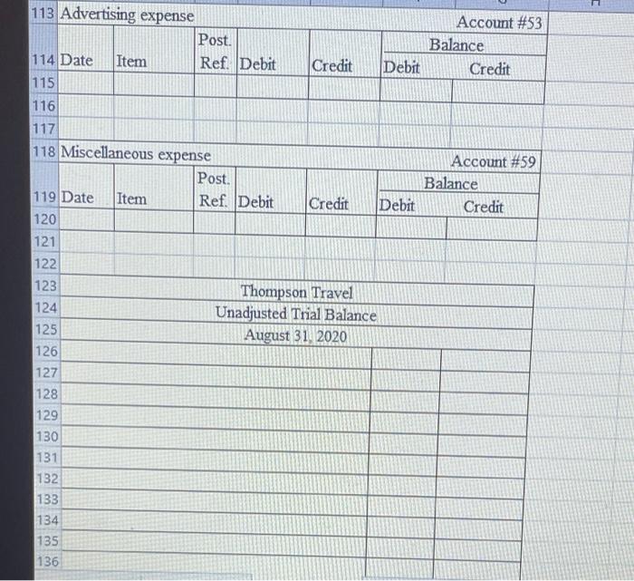 34 Cash Post. Ref. Debit Account #11 Balance Debit Credit 35 Date