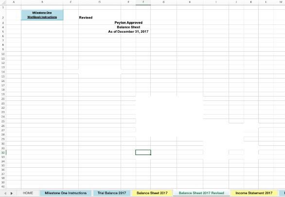 is correct or not. ACC 308 Milestone One Guidelines and Rubric Overview: