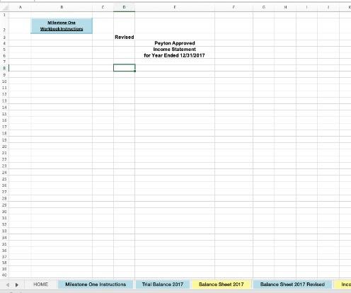 Project Workbook Follow the instructions below and complete the workbook with the