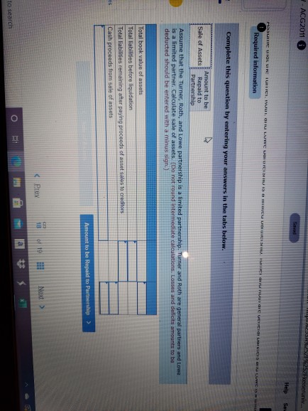 in a 14.5 ratio in percents. Turner, 10% Roth, 40% and Lowe.