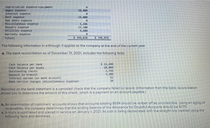 extermination products manufactured by other companies. Following is the company's unadjusted trial