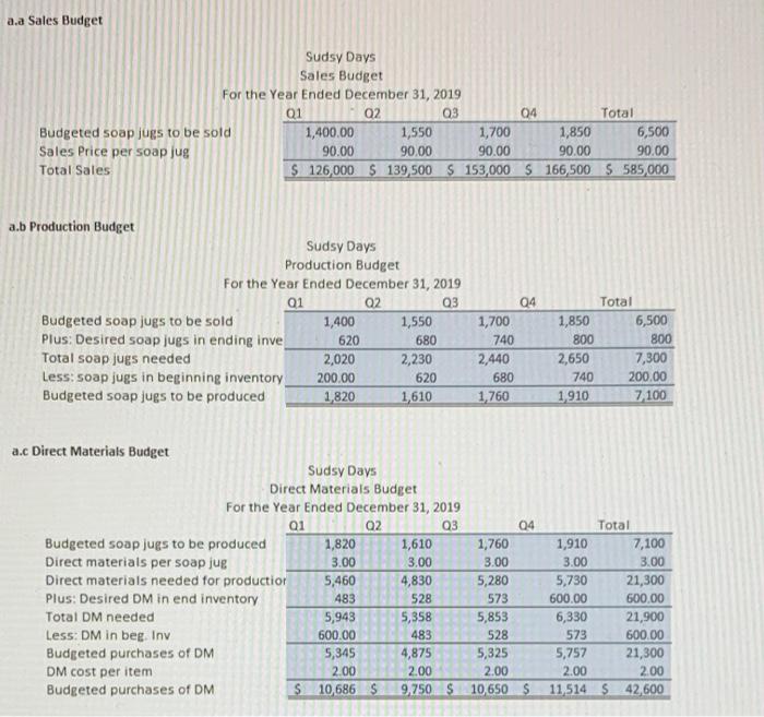  I only need help with section 2a, 2b, and 2c posted