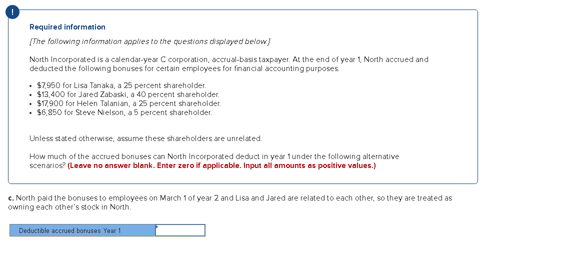 I need help with this accounting question ASAP Required information {The following