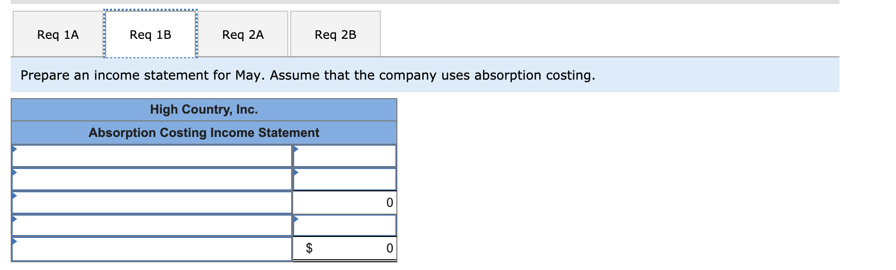 Income Statements; Explanation of Difference in Net Operating Income (LO6-1, LO6-2, LO6-3]