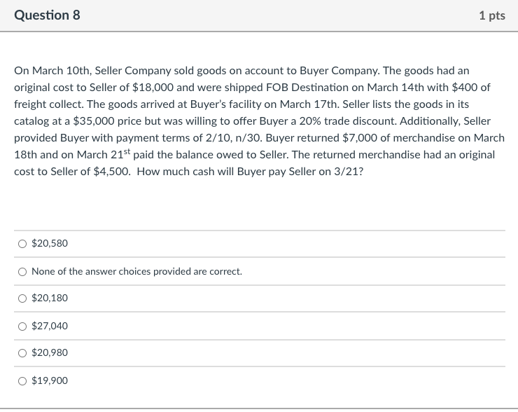 the asset and liability section from the company's comparative balance sheet and