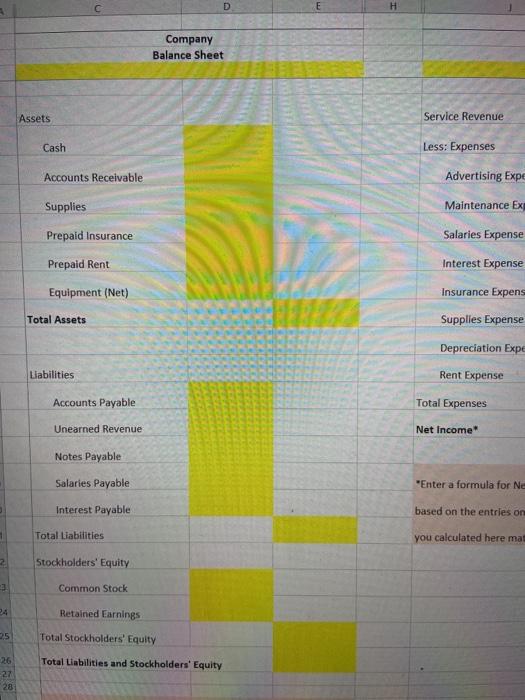 149,301 6 Date Description Beginning Balances, January 1st Year 1 4 1-Feb