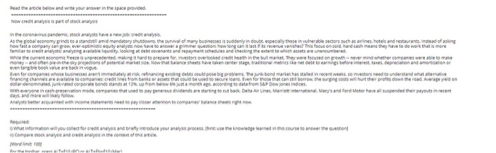  money- andraw that those Read the artide below and write your