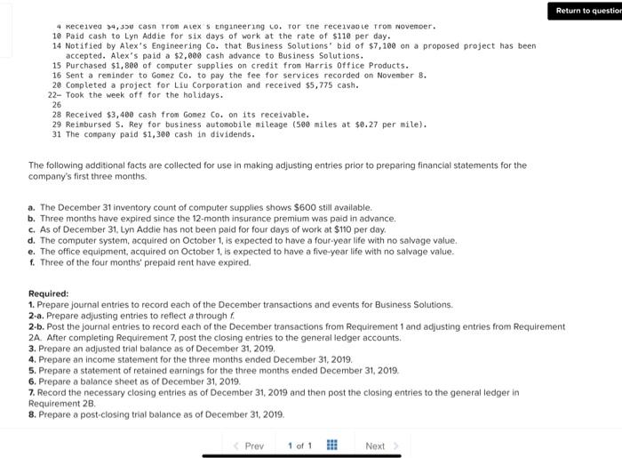 131 Return to qu After the success of the company's first two