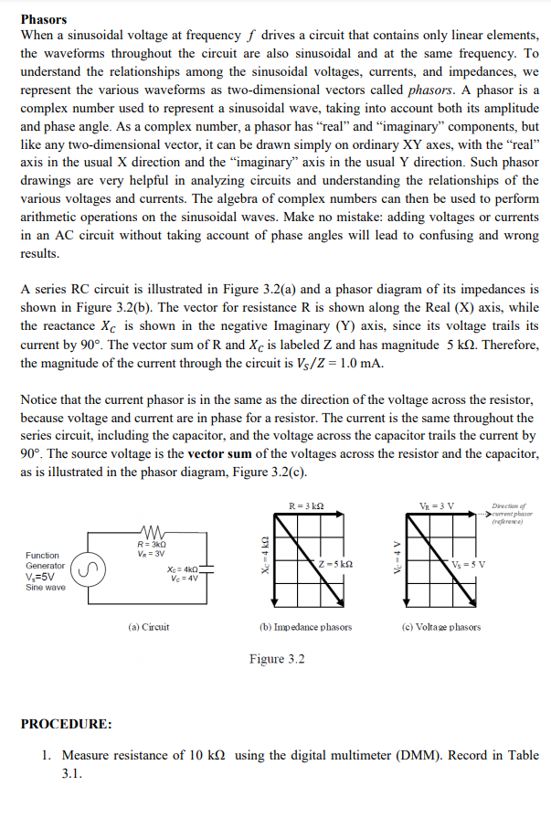 These three types of elements respond to electrical voltages in different ways,