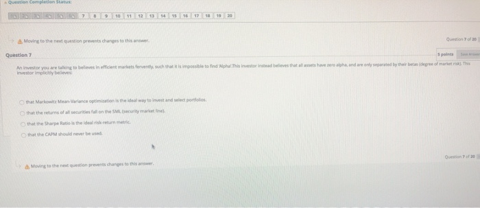  Question Completion Status 7 9 10 11 12 13 14 15