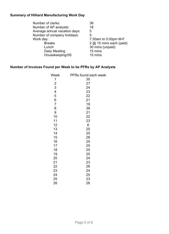 Tax Department; the Payroll, Time and Expense Reporting Department; the Accounts Payable