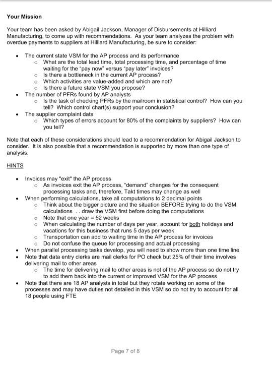 from the application of lean principles on the manufacturing floor, Al felt