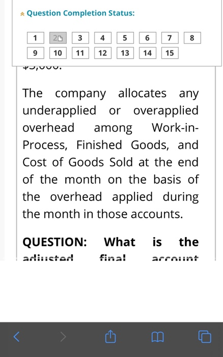 the following data for the month of February. There were no beginning