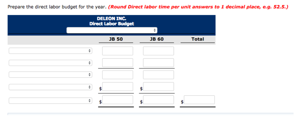 selling price $20 $25 Production budget: Desired ending finished goods units 30,600