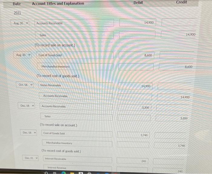 Flooring has a December 31 year end and uses the perpetual inventory