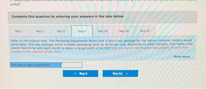 * $30 per unit) $.402,000 241.200 Contribution margin Tixed expenses 178.800 Net