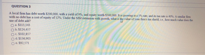 QUESTION 2 A bond/warrant package is priced to sell at a face