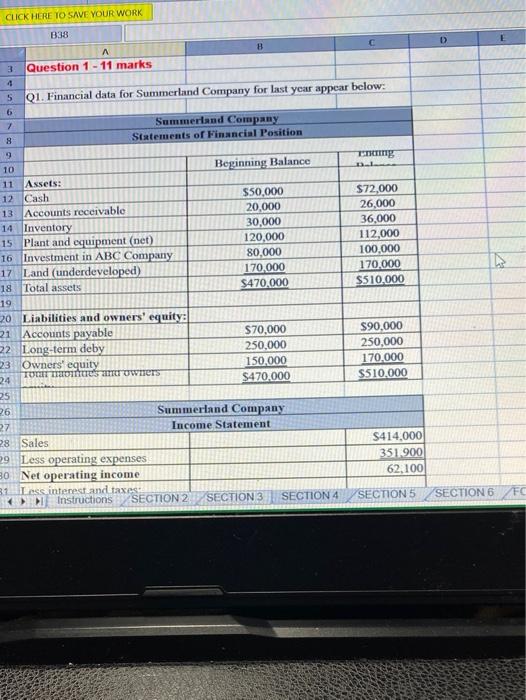  CLICK HERE TO SAVE YOUR WORK 838 H A 3 Question