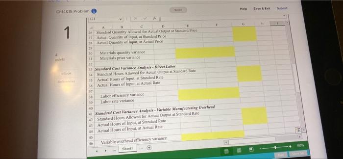 and explain their significance. 3. Compute the variable manufacturing overhead rate and