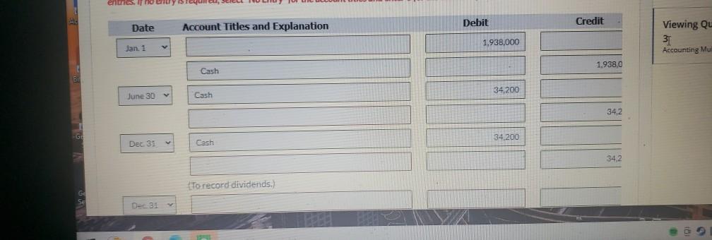 on January 1, 2022, by paying $1,938,000 for 68,400 shares. Both companies