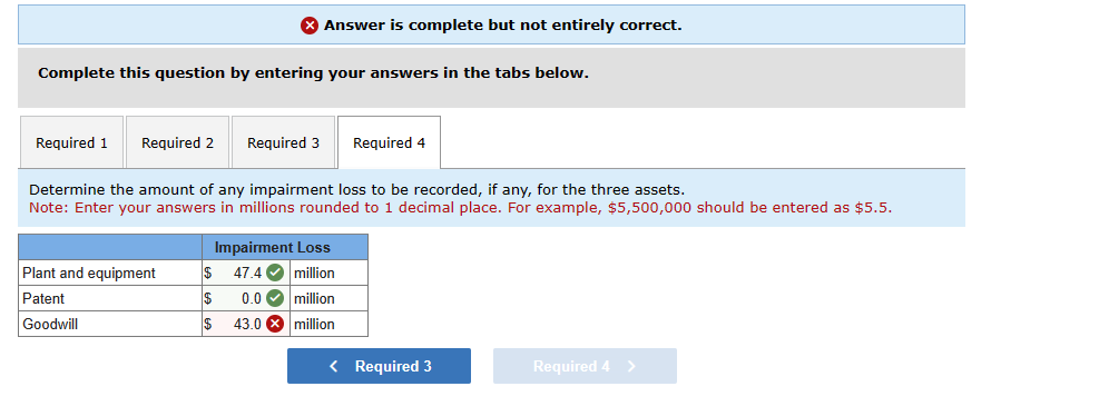 I only need the answer for the one that is in red