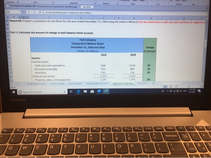 Formatting Table Styles Number Styles BTW - 0. A. Merge & Center