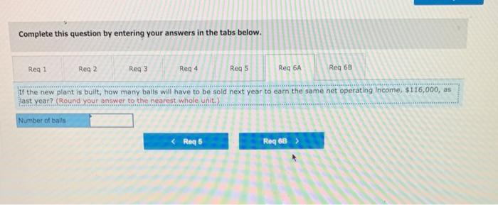 Fixed expenses Net operating income Required: 1. Compute (a) last year's CM