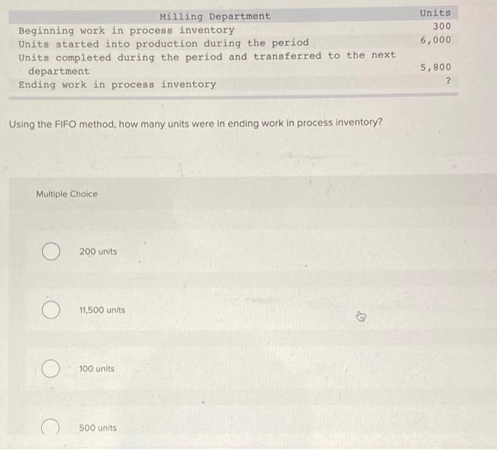 partially completed units + Percentage completion [1 - (Number of partially completed