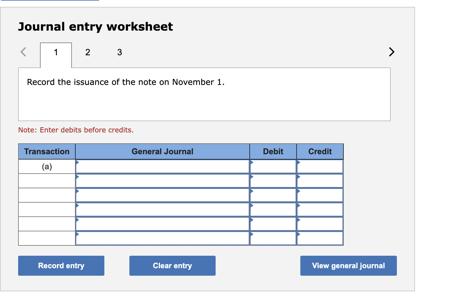 year-end adjustments LO P1 Keesha Company borrows $290,000 cash on November 1