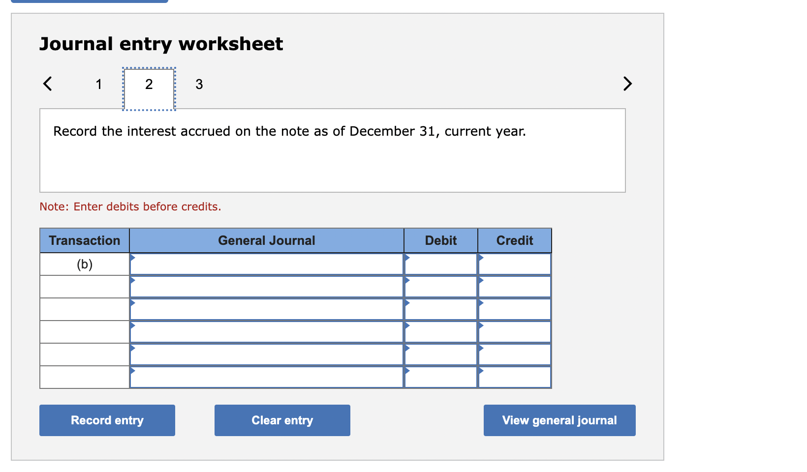 of the current year by signing a 180-day, 12\%, $290,000 note. 1.