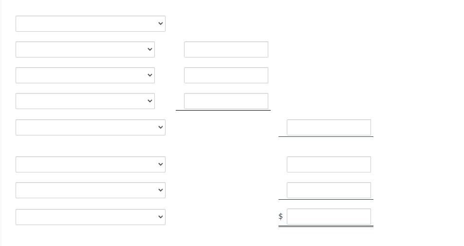 52,800 Increase Prepaid expenses 7,200 4.800 2,400 Increase Land 66,000 84,000 18,000