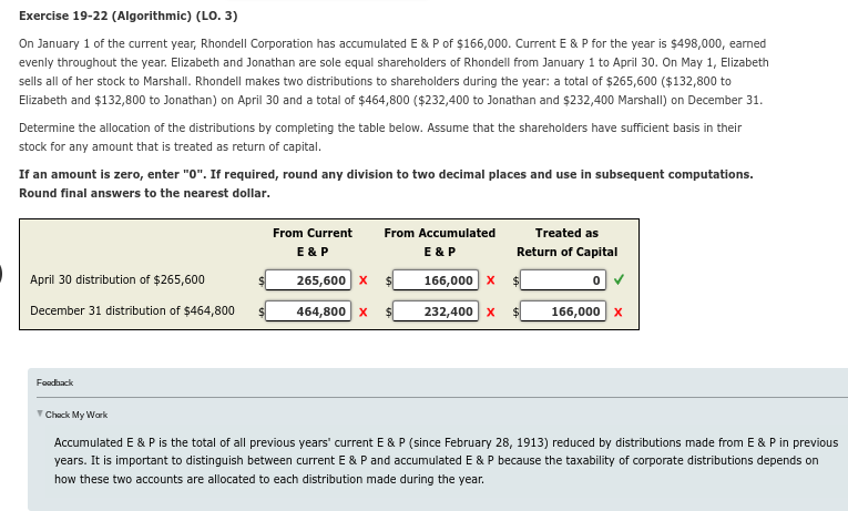 Exercise 19-22(Algorithmic)(LO.3) Exercise 19-22(Algorithmic)(LO.3) On January 1 of the current year,