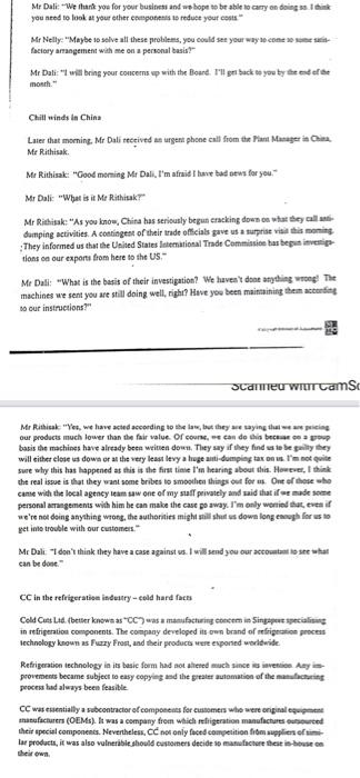 Identify the issues faced by Cold Cuts for: Identify potential actions can