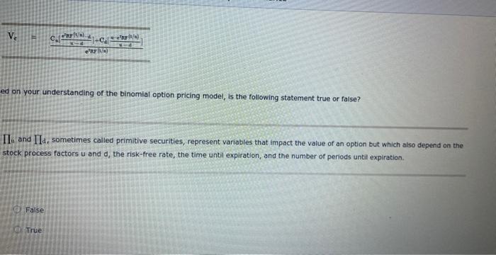 created through a spreadsheet. In the real world, two possible outcomes for