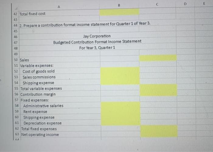 a CV analysis 2 for JPL Inc.: 3 4 Unit sales 11,200