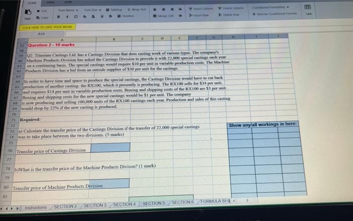  > OY 8 1 CERERE GAVE YOUR WORK ATO + +