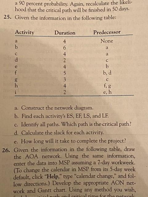 5: do parts: a, c, & e. As done in lecture, use