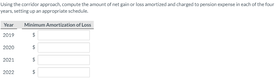 benefit obligation and market-related values for its pension plan assets. 2019 Projected