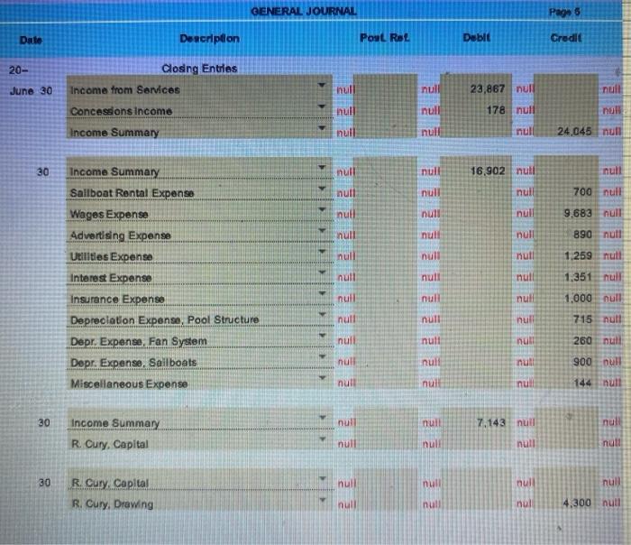 Baits Balance Sheet June 30, 20- Assets Journal Lodger Work Sheet See