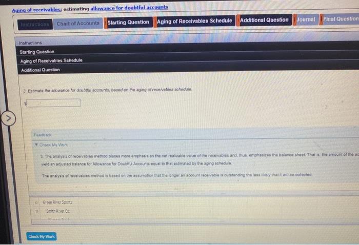 is due in the next year Customer Due Date Adam Sports &