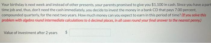 whether to accept a bonus of $1,620 today or wait two years