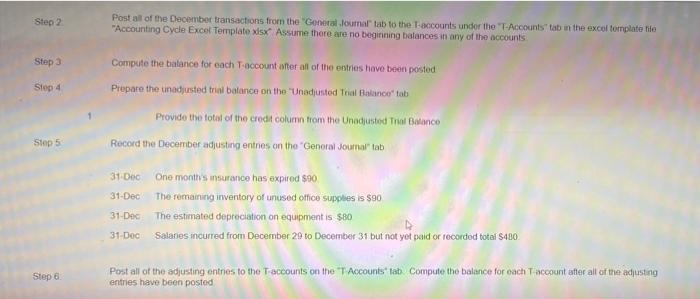 transactions in the General Journal Tab in the excel template file "Accounting
