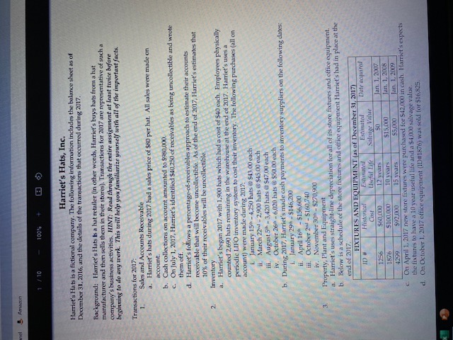 I need help with the Journal Entries for 5, 6, and 7.