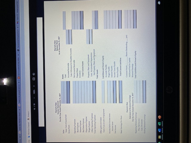 for the company . el Amazon 1/10 100'3 Harriet's Hats, Inc. Harriet's