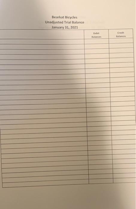 of Accounts are the only account nam you may use in your