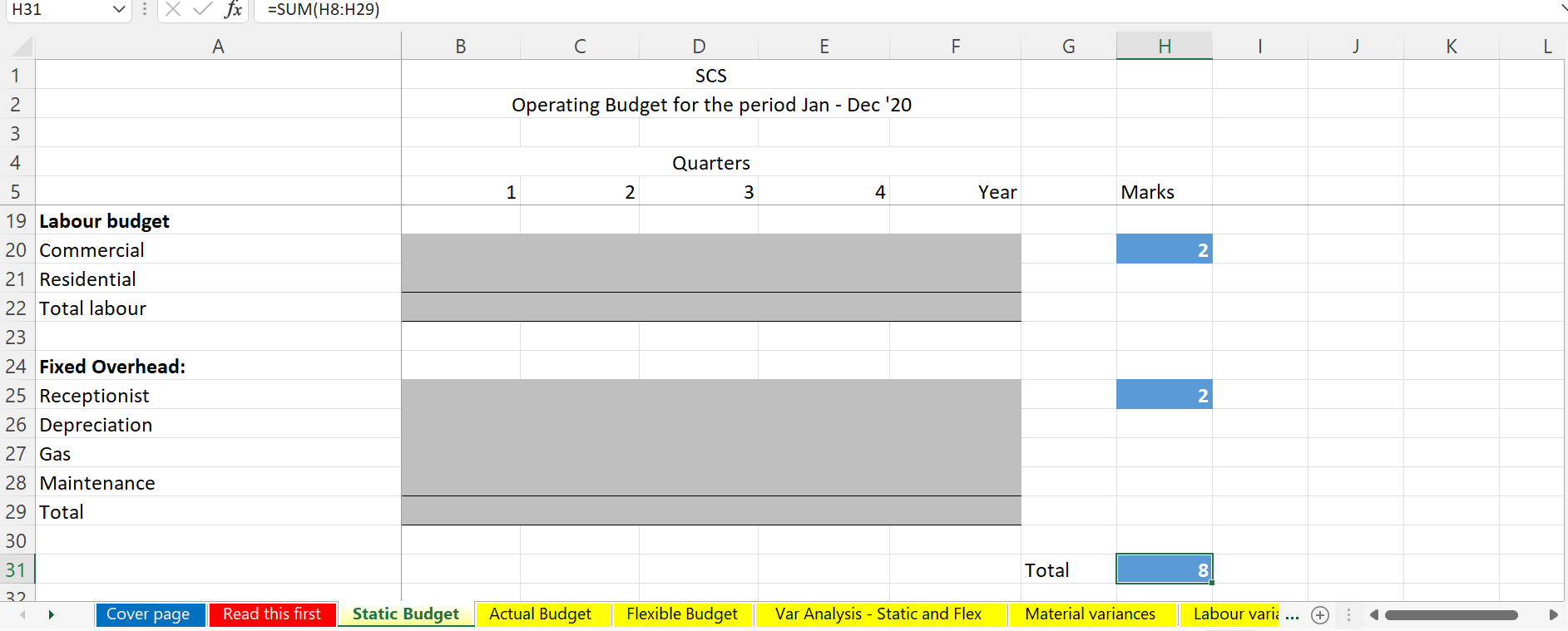 Clients have one day to pay the invoice. Sales volume can vary