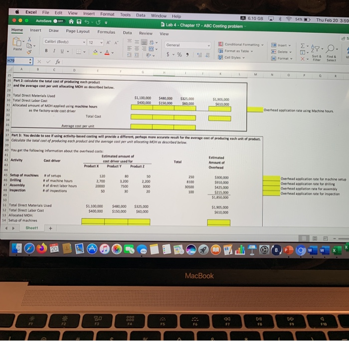 A General H79 1 Name 2 ACC 214 - Lab 4 Chapter