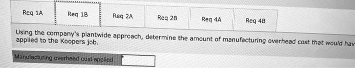 lost the bid on the Koopers job by $2,000. It seem we're